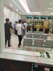 公安局政法委等领导视察射击靶场