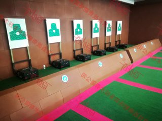 导电膜实弹定位精度自动报靶系统